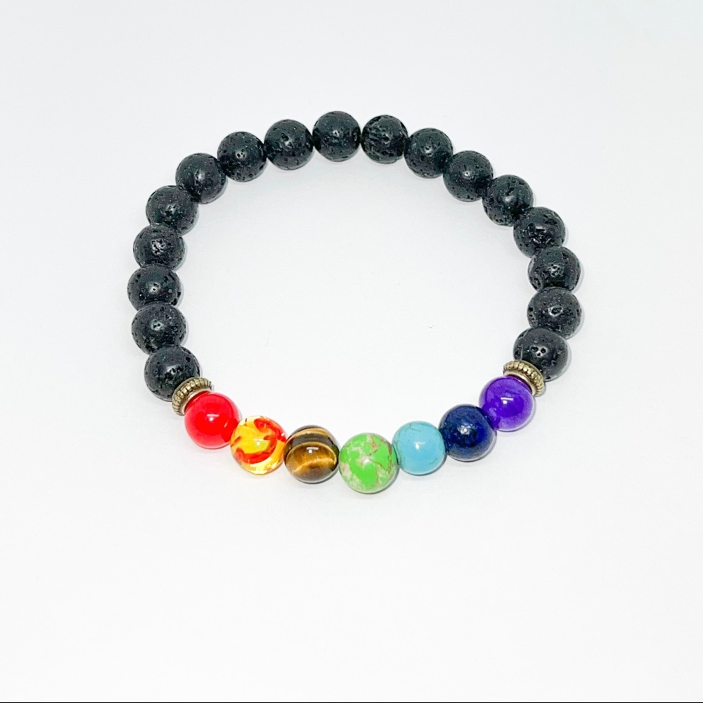 Men handmade beaded bracelet